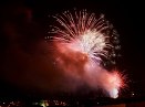 Novoroční ohňostroj ve Slaném k přivítání roku 2016