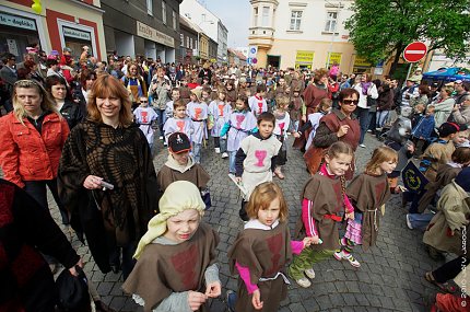 Městské slavnosti ve Slaném v roce 2010