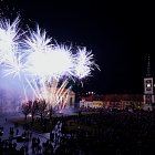 Novoroční ohňostroj 2012 ve Slaném